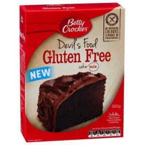 Betty Crocker Devils Food Cake Mix Gluten Free