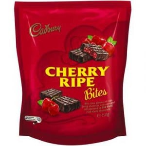 Cadbury Cherry Ripe Bites