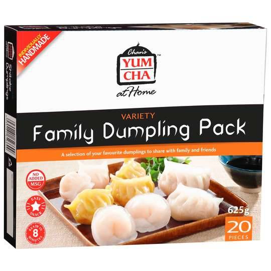 Chan's Yum Cha Asian Steam Dumpling Selection