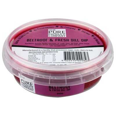The Pure Produce Company Dip Beetroot & Fresh Dill
