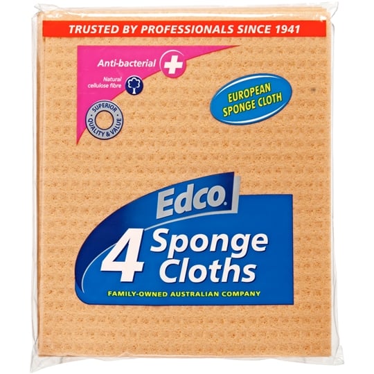 Edco Anti Bacterial Sponge Cloth