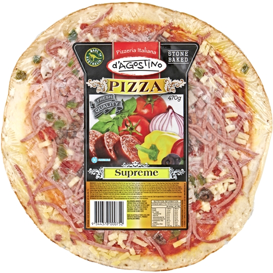 D'agostino Prepared Pizza Supreme