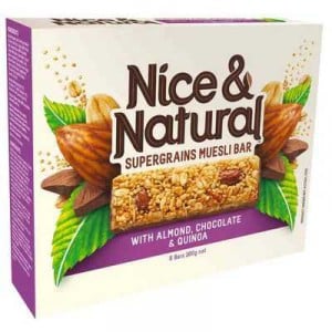 Nice & Natural Supergrain Bar Almond Choco
