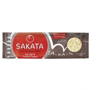 Sakata Rice Crackers Salt & Cracked Pepper