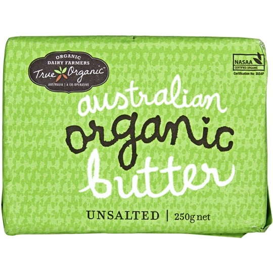 Australian Organic Unsalted Butter
