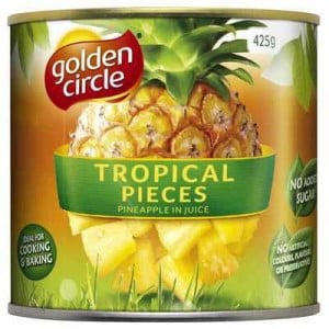 Golden Circle Pineapple Pieces Unsweetened