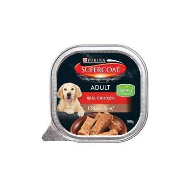Supercoat Adult Dog Food Chicken Loaf