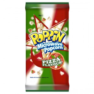 Poppin' Microwave Popcorn Pizza