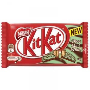 Nestle Kit Kat Choc Mint Whirl