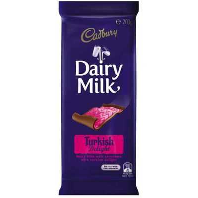 Cadbury Dairy Milk Chocolate Turkish Delight
