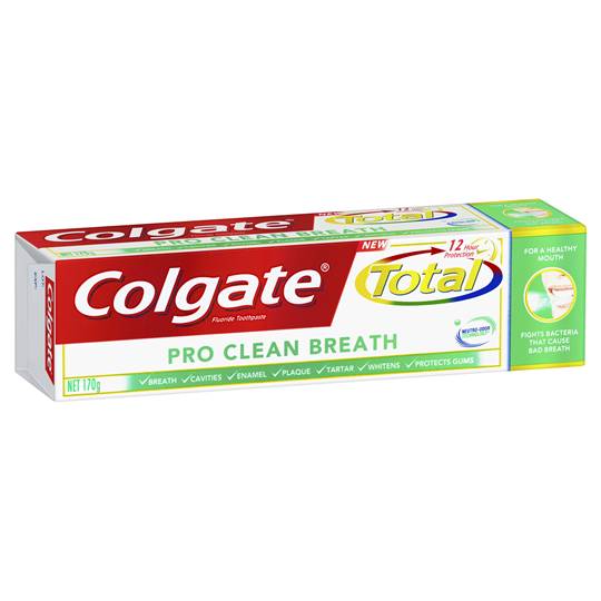 Colgate Total Toothpaste Pro Clean Breath