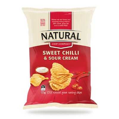 Natural Chip Co Share Bag Sweet Chilli & Sour Cream
