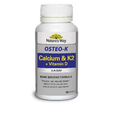 Natures Way Osteo-k Calcium & K2 With Vitamin D