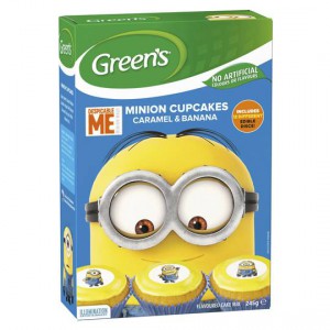 Greens Minions Cupcakes Mix