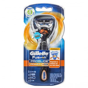 Gillette Fusion Proglide Power Men's Razor Flexball Handle Technology