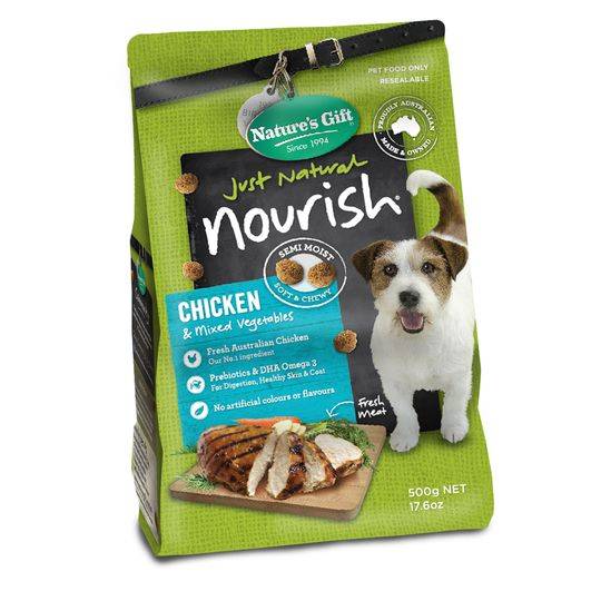 Natures Gift Nourish Chicken & Mixed Veg Adult Dog Food