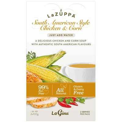 La Zuppa Microwave Soup Chicken & Corn