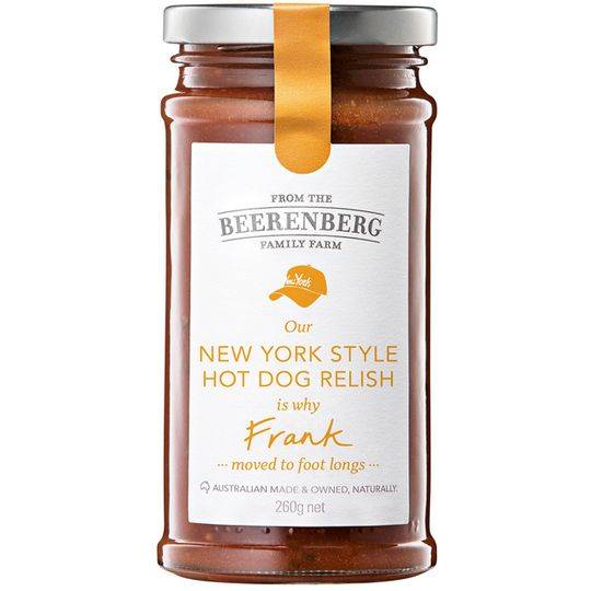 Beerenberg New York Style Hot Dog Relish