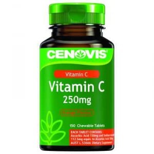 Cenovis Vit C 250mg Orange Chewable Tablets