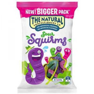 The Natural Confectionery Co Sour Squirms