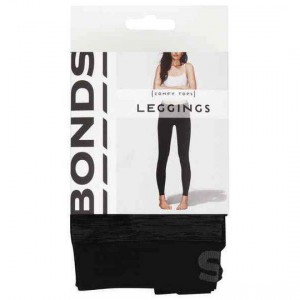 Bonds Comfy Tops Leggings Black/charcoal Med-lge