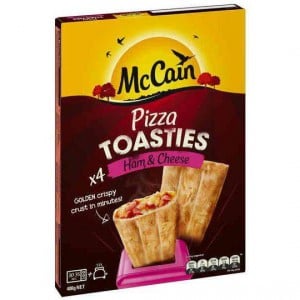 Mccain Pizza Toastie Ham & Cheese