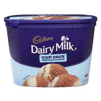 Cadbury Dairy Milk Ice Cream Dairy Milk Top Deck