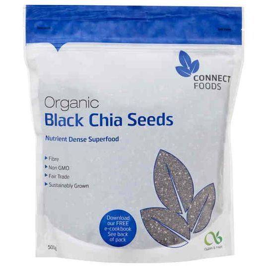 Connect Foods Chia Seeds Black Organic