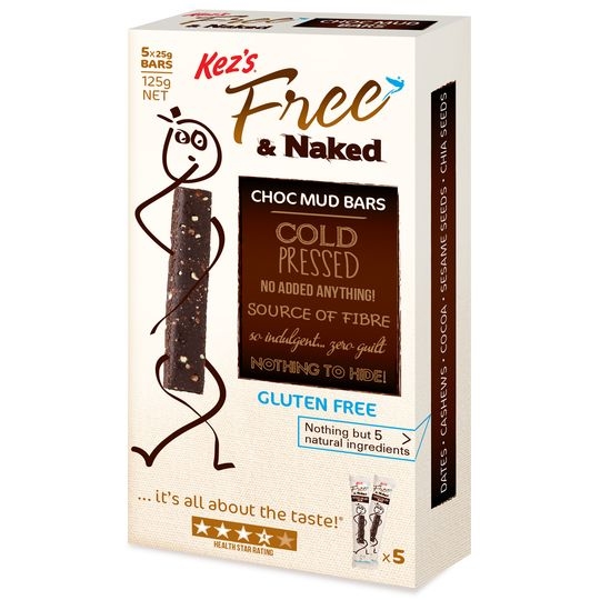 Kezs Free & Naked Choc Mud Bar