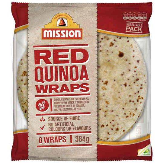 Mission Quinoa Wraps
