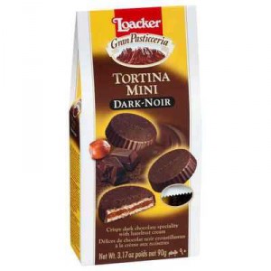 Loacker Dark Chocolate Tortina Mini