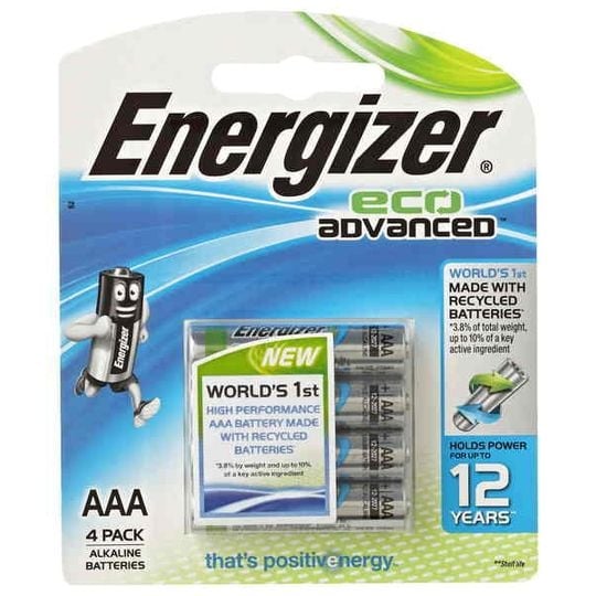 Energizer Eco Advanced Aaa Batteries