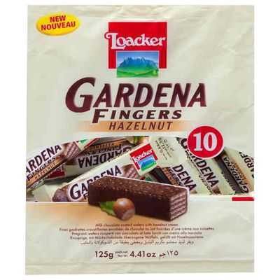 Loacker Gardena Hazelnut Fingers