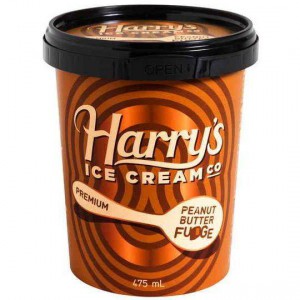 Harry's Ice Cream Peanut Butter Fudge