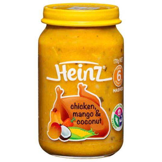 Heinz Chicken Sweetcorn & Mango 6 Months+