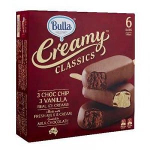 Bulla Creamy Classics Ice Cream Choc Chip