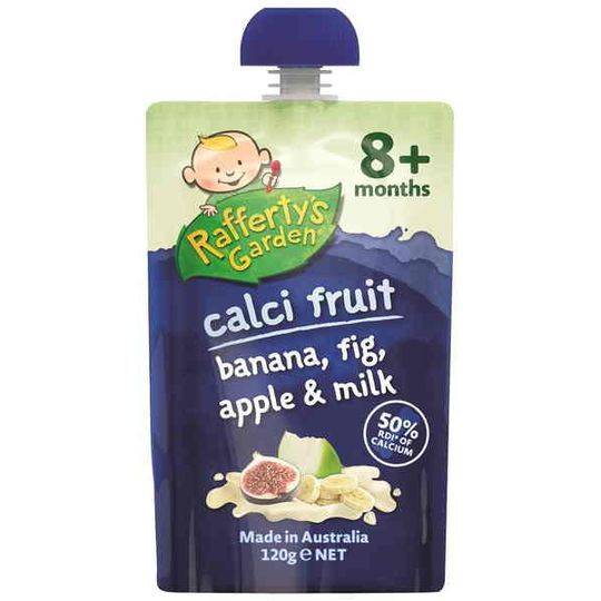 Rafferty's Garden Calci-fruit Banana, Fig & Apple 8 Months+