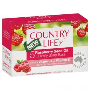 Country Raspberry Seed Oil Soap
