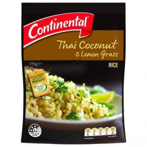 Continental Side Dish Thai Coconut Lemon Grass Rice