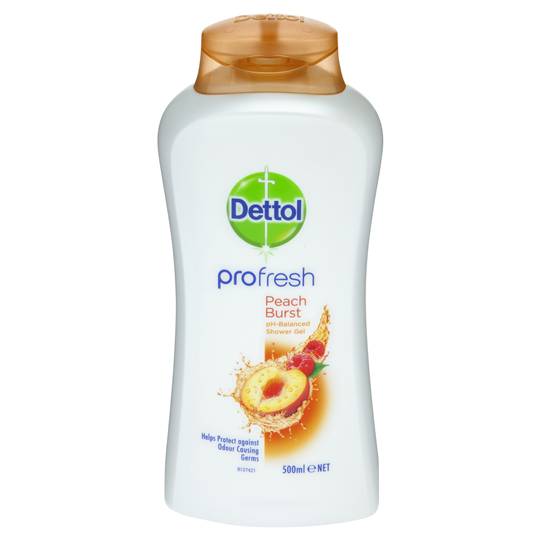 Dettol Profresh Shower Gel Peach Burst