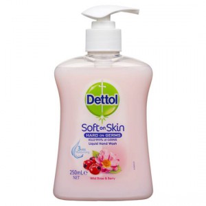 Dettol Liquid Hand Wash Pump Wild Rose & Berry