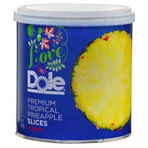 Love Dole Premium Pineapple Slices In Syrup