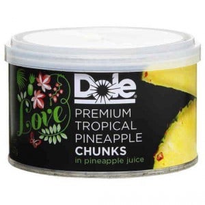 Love Dole Premium Tropical Pineapple Chunks In Juice