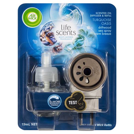 Air Wick Life Scents Turquoise Oasis Plug In Diffuser