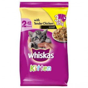 Whiskas Kitten Chicken Flavour Loaf