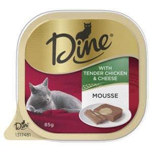 Dine Daily Mousse With Tender Chicken & Cheese