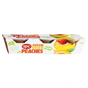 Spc Diced Peach In Mango Juice