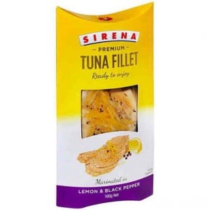 Sirena Lemon & Black Pepper Tuna Fillets