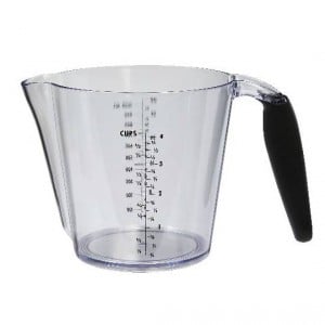 Inspire Measuring Jug With Rubber Handle