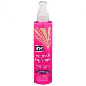 Vo5 Nourish My Shine Heat Protect Spray Bedazzling Oil